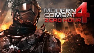 Modern Combat 4 Zero Hour  Mobile Game Trailer [upl. by Ecnerrot]