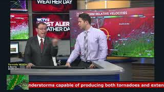 WCTV Severe Weather Coverage January 9 2024 [upl. by Fleming647]