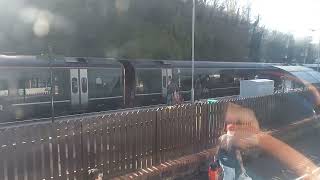 train arriving at Barnstaple railway station this afternoon28924 [upl. by Ariday272]