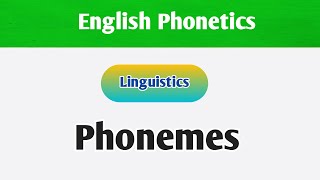 What is phoneme   Phonetics and Phonology  Basic sounds [upl. by Hillie711]