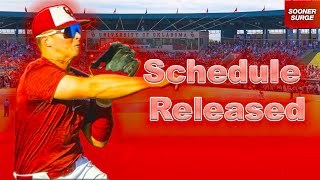 OU Baseball 2024 Baseball schedule is released [upl. by Yojal126]