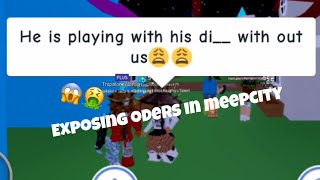 Exposing oders in meepcityroblox [upl. by Kirimia]