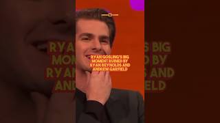 Andrew Garfield amp Ryan Reynolds Ruined RyanGoslings Big Moment shorts [upl. by Ellevel]