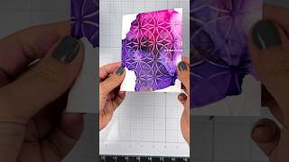 You NEED TO TRY this embossing folder technique tiffanysolorio embossingfolder alcoholink [upl. by Nnaer]