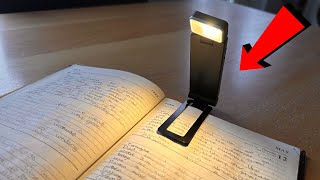 Review  86lux Reading Light Rechargeable Book Light for Reading in Bed [upl. by Haronid]