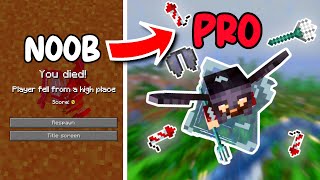 How To Get Use And MASTER Elytra In Minecraft 120  The BEST Elytra PRO Guide [upl. by Dowell260]