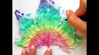 How to Paint Leaves with Watercolors [upl. by Fergus]