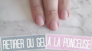 TUTO Retirer du Gel à la Ponceuse  SANS ABIMER LES ONGLES  Melissa Easy Nails [upl. by Kcira]