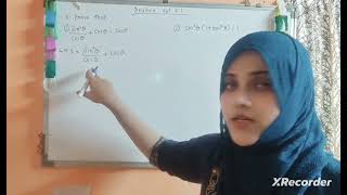 10th class ssc board chap 6 trigonometric Q6 1 prove that question [upl. by Adyeren]