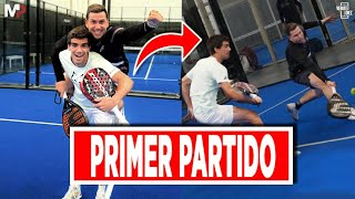 EL PRIMER PARTIDO 2024 DE PAQUITO NAVARRO Y JUAN LEBRÓN  NUEVA PAREJA l Mejora tu Padel [upl. by Aivatnuahs]