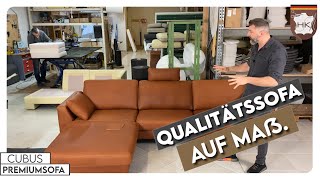 PREMIUMSOFA quotMade in Germanyquot Auf Maß  Keller Sitzwerk [upl. by Aenehs719]