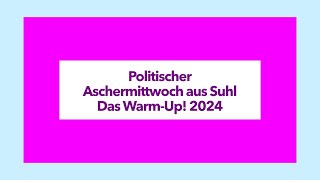 5224 Live aus dem Fernsehzimmer Warm up zum Politischen Aschermittwoch aus Suhl [upl. by Bald453]