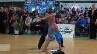 DSFO Megeve 2014  WO LAT  R3 Samba  Andrea Silvestri amp Varadi Martina [upl. by Siron]