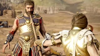 Assassins Creed Odyssey PL  Kassandra kills Brasidas  Kassandra zabija Brazydasa [upl. by Assilem38]