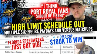 HIGH LIMIT HITLIST Schedule released  60 dates amp 6figure paydays BUT  What about Port Royal [upl. by Oemac245]