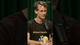 Vitalik calls Saylor’s comments ‘batshit insane’ shorts crypto [upl. by Anihta]