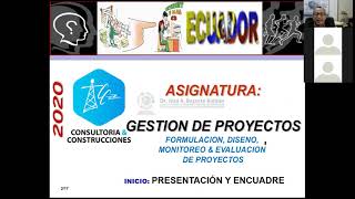 INCIO Y ENCUADRE  GESTION DE PROYECTOS 2021 1  FACCIULEAM [upl. by Vaughan]