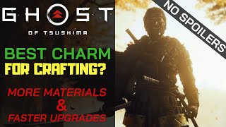 How to Get Ghost of Tsushima Charm of Inari  Crafting Charm Guide [upl. by Salisbarry574]