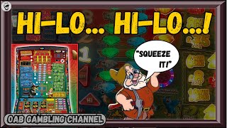 HiLo HiLo Its Off To Win We Go Fruit Machine Mega Streak  £100 Betcom Pub Fruit Machine [upl. by Yarahs]