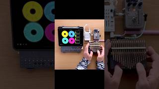 Live looping w Colour Palette thumb piano IHM OPZ Loopy Pro amp TX6 shorts [upl. by Gnal872]