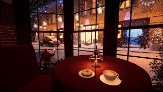 Café Vibes for the Coziest Christmas Ever [upl. by Ellenet]