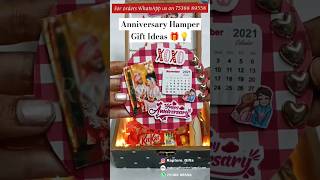 WeddingEngagement Gift Hamper  Gift Hamper Ideas  Anniversary Gift Hamper Ideas Tutorial [upl. by Lux]