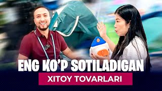 Rossiya va UZBda eng kop sotiladigan Xitoy tovarlari Palatka oyna tozalagich turlari canton fair [upl. by Retla]