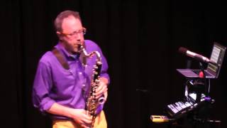 Michael Lowenstern  quotTripquot for bass clarinet more bass clarinet Kaossilator ampc [upl. by Lorsung45]