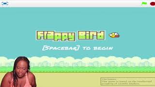 FLAPPY BIRD FAIL  Ghetto Gaming  Heyyoshanna  Shanna Malcolm [upl. by Iborian]