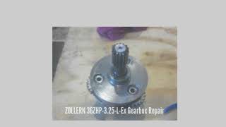 ZOLLERN 36ZHP 3 25 L Ex Gearbox Repair [upl. by Schreibman]