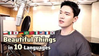 Beautiful Things MultiLanguage Cover in 10 Languages [upl. by Lannie]