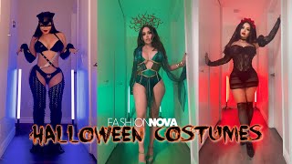 Styling my 2023 Halloween Costumes  FashionNova [upl. by Akyre]