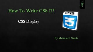 13 CSS Display CSS  CSS بالعربي [upl. by Navada]