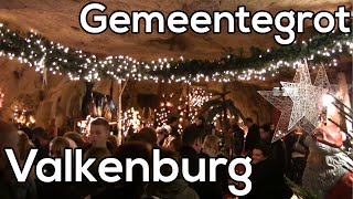 Kerstmarkt in Gemeentegrot Valkenburg [upl. by Euqcaj988]