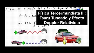 Fisica Tercermundista 3  Tsuru tuneado y Efecto Doppler Relativista Física Problemas [upl. by Anas]