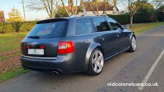 Audi RS6 Avant  69000 Miles  Quick Walkaround  See oldcolonelcarscouk [upl. by Anirres]