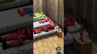 Deadpool vs Spidey vs Hulk  Alarm Every Morning 3  Marvel Animation [upl. by Etnaud]