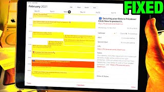 How To REMOVE Calendar Virus from iPhone amp iPad Delete Calendar Event amp Spam [upl. by Atiuqan]