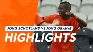 Highlights Jong Scotland  Jong Oranje 2852014 [upl. by Olen]