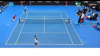 Kei Nishikori vs Pablo Carreno Busta AO 2019 [upl. by Aggie]