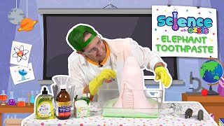 Simple Elephant Toothpaste Science Experiment  Educational Video for Kids [upl. by Ishii]