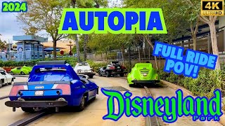 AUTOPIADisneyland Rides 2024 FULL RIDE POV [upl. by Moia747]