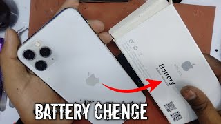 iPhone 11 Pro max Battery 🔋 Replacement  iPhone 11 Pro Max Battery Change 100 Health [upl. by Enaile]