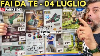 Volantino Parkside lidl fai da te 4 luglio 2022 Mini motosega 12V Avvitatore ricaricabile a cricco [upl. by Fauman]