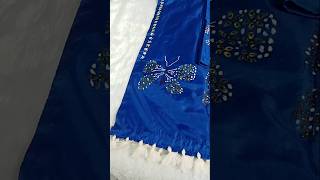 New Design Fabric Work Mekhela Chador  shorts ytshorts SCFashion World [upl. by Analram]