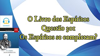 Os Espíritos se completam  Questão 301  Audiobook  livro dos espíritos [upl. by Marijn]