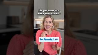 Counting in Finnish but fast🤪😅 finnishlanguage [upl. by Leonerd]