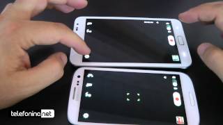 Samsung gs3 vs Galaxy Note da Telefoninonet [upl. by Miahc]