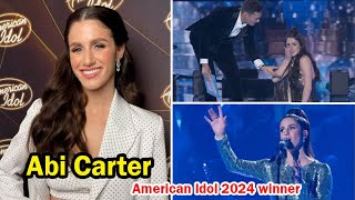 Abi Carter Crowned Winner of American Idol 2024  The Incredible Story Of Abi Carter [upl. by Lamahj]