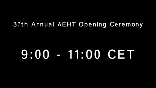 37th Annual AEHT Opening Ceremony at ATTA Center Riga Latvia [upl. by Ricca]